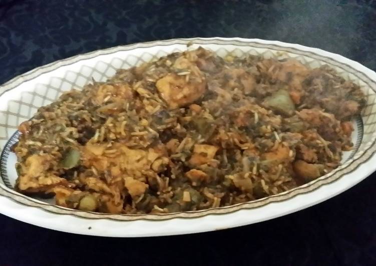 Recipe of Perfect Spicy chicken n spinach