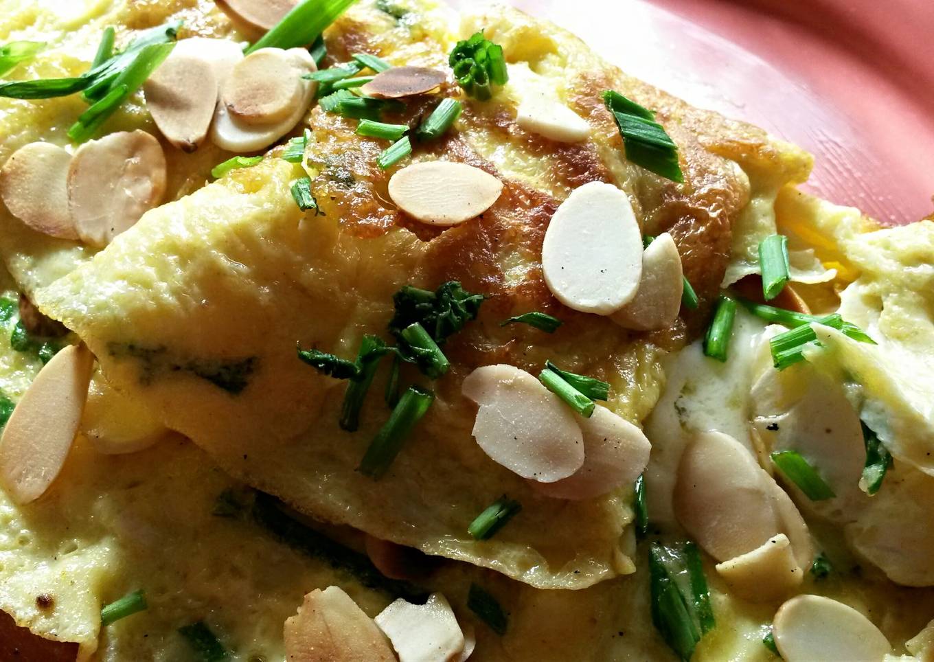 Sig's Chive, Cress and Cambozola Cheese Omelette