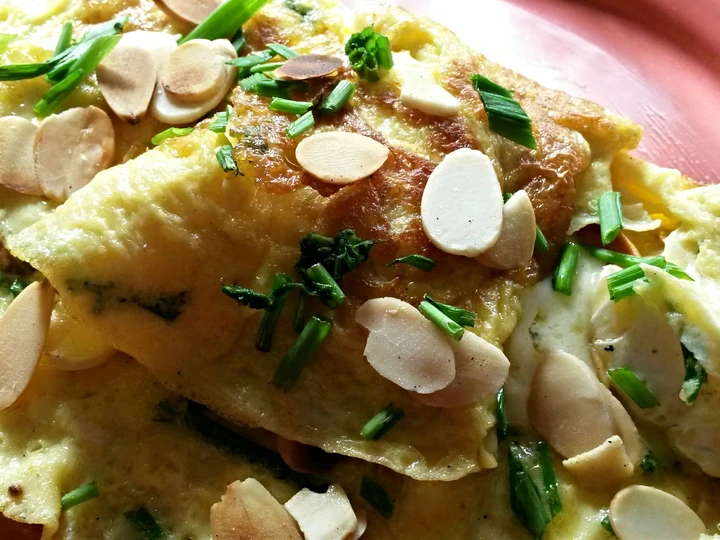 Easy Way Prepare Sig's Chive, Cress and Cambozola Cheese Omelette the Perfect Really delicious