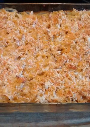 A picture of Yummy tuna casserole.