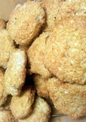A picture of Kerry's almond macaroons.