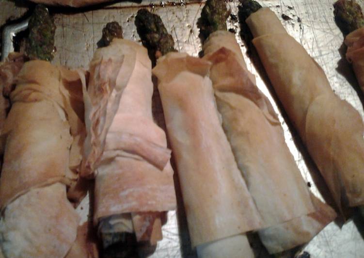 Recipe of Quick asparagus wrapped in phyllo