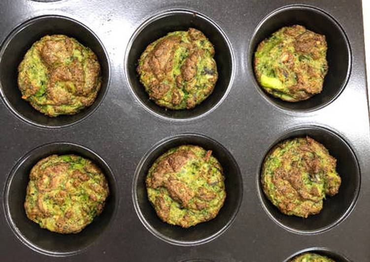 Brokkolis diétás muffin