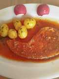 Pez Emperador a la Marinera con Papas Cocidas y Especiadas a Tu Gusto