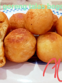 Foto resep Roti goreng talas isi ayam kari
