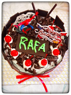 Foto resep 🎂 Cake Ultah Taro kukus