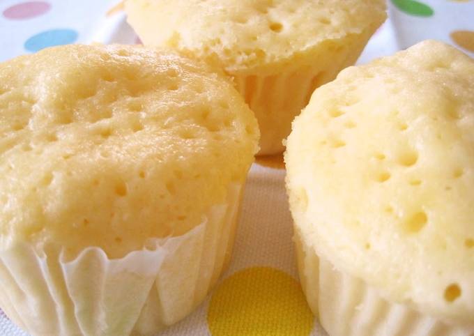 Steamed Cheese Bread with Pancake Mix in a Microwave