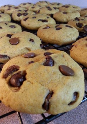 A picture of ★ Pumpkin Chocolate Chip Cookies ★.
