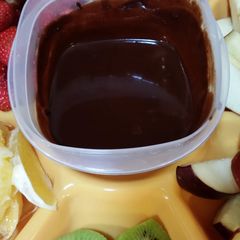 Fudge Dipping Sauce A picture of Fudge Dipping Sauce.