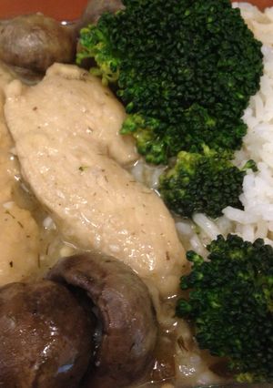 A picture of Crockpot Chicken Piccata.