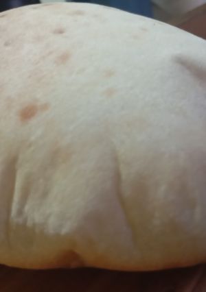 Una foto de Pan árabe o pita