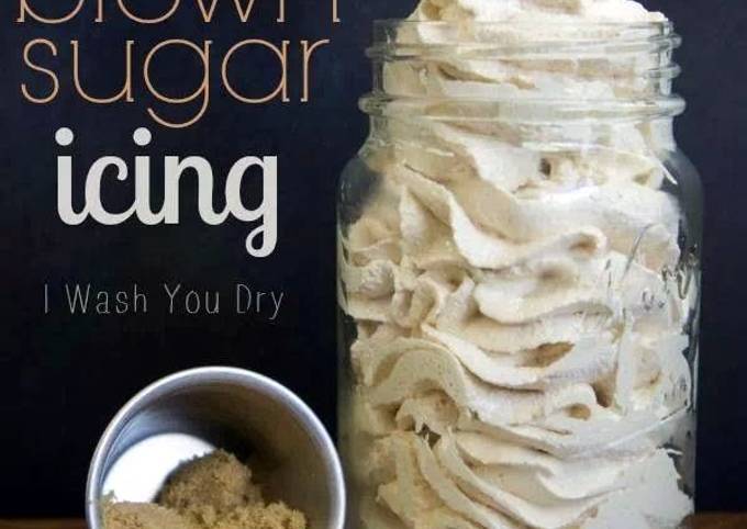 Step-by-Step Guide to Make Homemade fluffy brown sugar icing