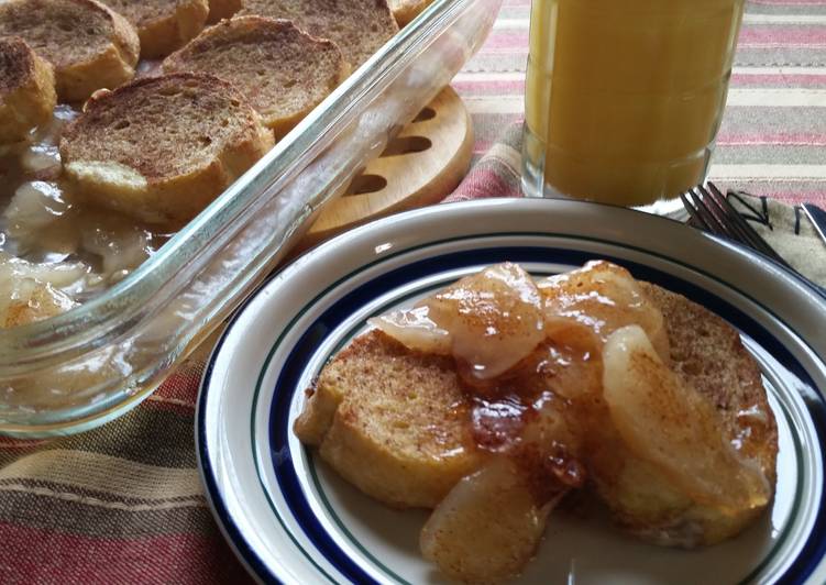 My Grandma Love This Baked Apple French Toast