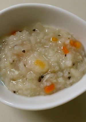 A picture of Sea Bream & Hijiki Seaweed Seasoned Rice (for Baby Food).