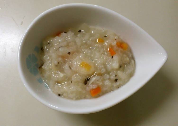 Sea Bream & Hijiki Seaweed Seasoned Rice (for Baby Food)