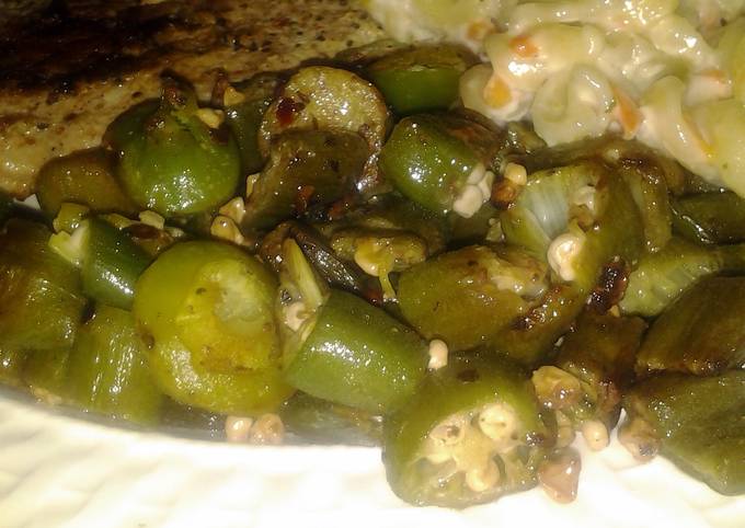 Granny Browns simple okra