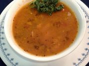 A picture of kale seafood