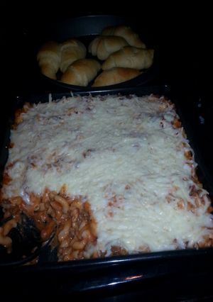 A picture of Delicious Mac n Cheese.