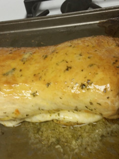 A picture of Pepperoni & Cheese Bread.