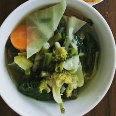A picture of Vegetable Soup *Vegan.