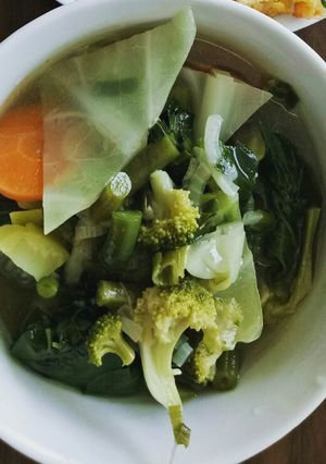A picture of Vegetable Soup *Vegan.