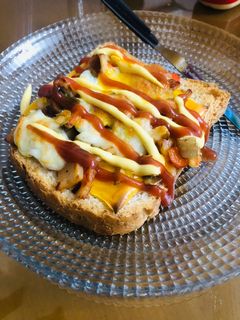 عکسی از دستور پیتزا نون تست