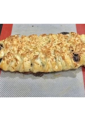 Foto resep Choco Banana Puff Pastry