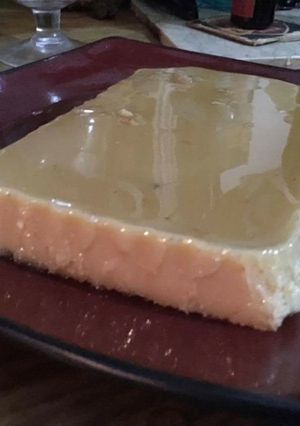 Una foto de Flan hecho en Casa