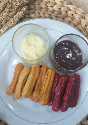 Foto resep 1. CHURROS (takaran sendok)