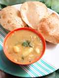 Poori sagu and chapathi