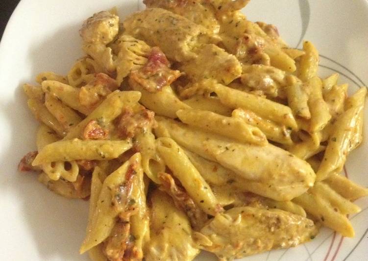 Recipe of Homemade Lip Smacking, Mouth Watering Wifeys Creamy Cheesy  Chicken And Pasta