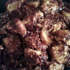 A picture of Pull Apart Apple Pecan Cobbler.