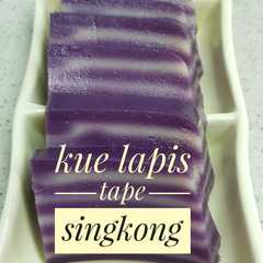 รูปของ Kue lapis tape singkong