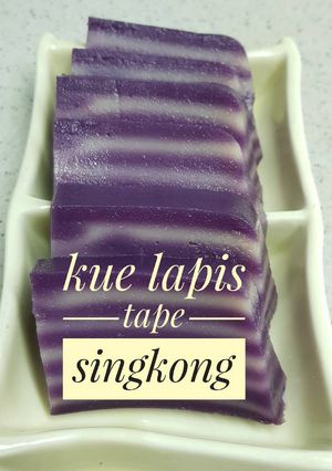 Foto resep Kue lapis tape singkong