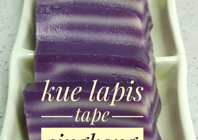 Kue lapis tape singkong