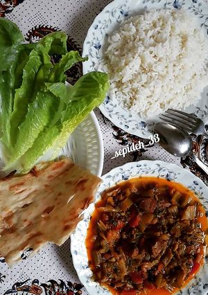 عکسی از دستور خورشت کرفس😋