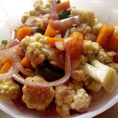 A picture of Stir fried veggies.