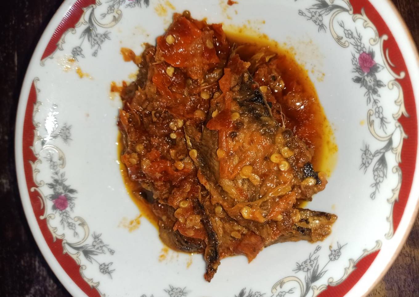 Tongkol sambal pedas
