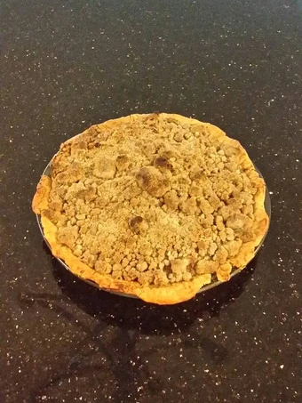Recipe Apple Crumble Pie which Delicious