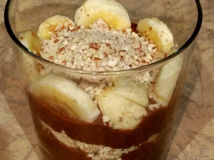 Recipe Chocolate Banana healthy protein pudding the So Delicious Perfect