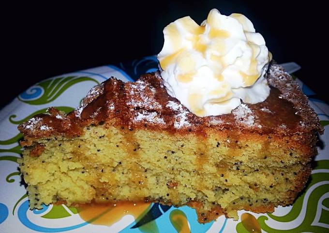 Recipe of Super Quick Poppy Seed Cinnamon Cake