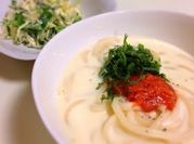 A picture of cold udon