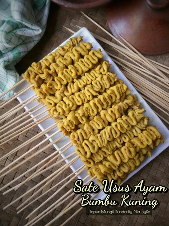Cara Mudah Membikin Resep Sate Usus Bumbu Kuning yang  Bikin Ketagihan Anti Ribet, Bikin Ngiler