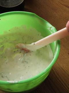 Una foto de Yogurt acebollado