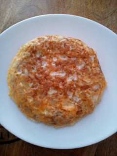 Una foto de Tortilla de verduras