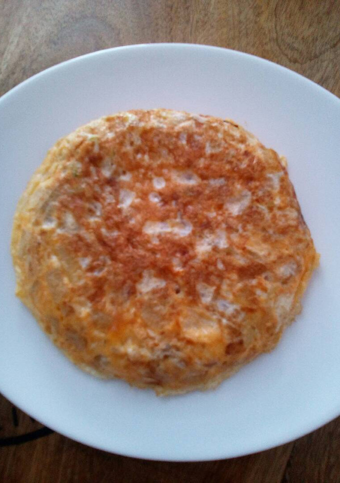 Una foto de Tortilla de verduras