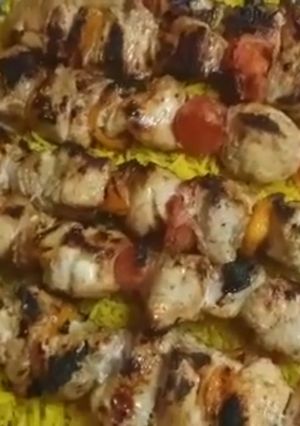 صورة لوصفة طاووق الأبيض مع الأرز