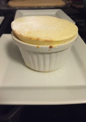 A picture of Lemon Souffles.