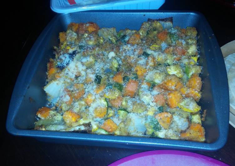 Easiest Way to Make Super Quick Homemade Veggie Bake