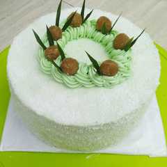 A picture of Klepon cake part 2.